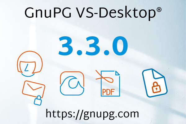 GnuPG VS-Desktop 3.3.0